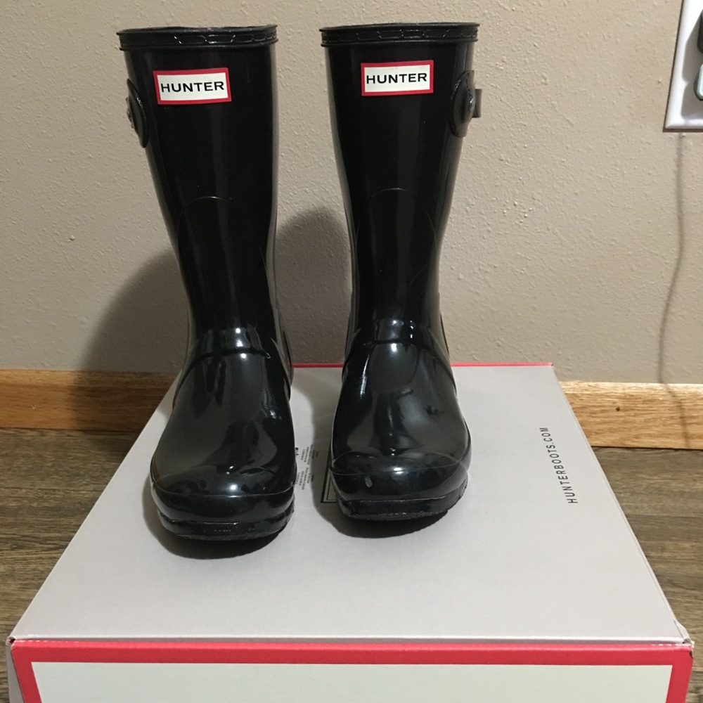 Women's Original Short Gloss Hunter Rain Boots